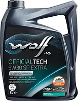 Моторное масло Wolf Oil Officaltech SP Extra 5w30 5л