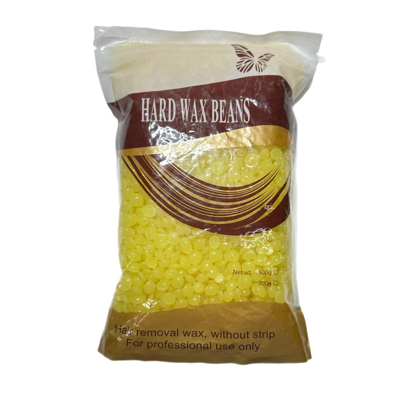 Віск для депіляції Hard Wax Beans 500 г, молочний