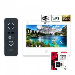 Комплект відеодомофону Neolight NeoKIT HD PRO WF (Black/Bronze/Silver)