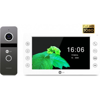 Комплект відеодомофону Neolight Kappa HD KIT graphite (NeoLight NeoKit FHD)