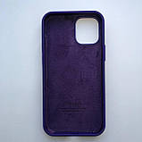 Чохол-накладка  Silicone Case для Apple iPhone 12, 12 Pro Ultra Violet, фото 2