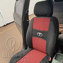 Чохли Daewoo Matiz хэтчбек 1998- (Червоний) / автомобільні чохли на Део Матіз "Nika Lux"