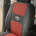 Чохли Daewoo Matiz хэтчбек 1998- (Червоний) / автомобільні чохли на Део Матіз "Nika Lux", фото 5