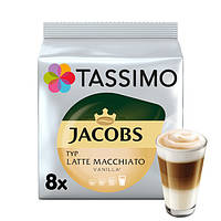 Кофе в капсулах Tassimo Latte Macchiato Vanilla 8 шт Тассимо Латте