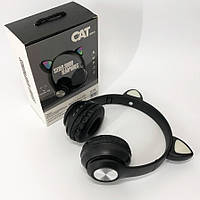 Бездротові навушники з вушками котика ST37M, Bluetooth навушники з вушками, Дитячі FZ-179 стерео навушники