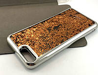 Чехол на iPhone 7 Plus, 8 Plus накладка Aqua Case бампер силиконовый коричневый