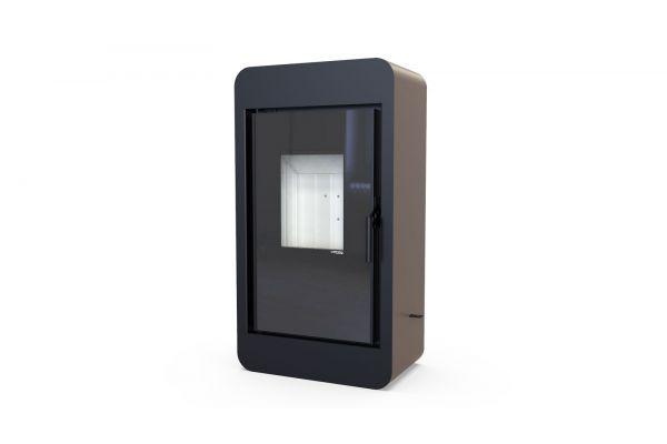 Сталева піч Defro Home PICO Коричневий