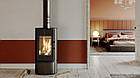 Сталева піч Defro Home ORBIS Червоний, фото 3