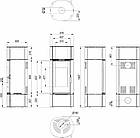 Сталева піч Defro Home ORBIS EXTENTO F Білий, фото 2