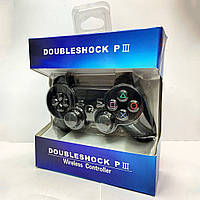 Ігровий бездротовий геймпад Doubleshock PS3/PC акумуляторний джойстик з MV-870 функцією вібрації