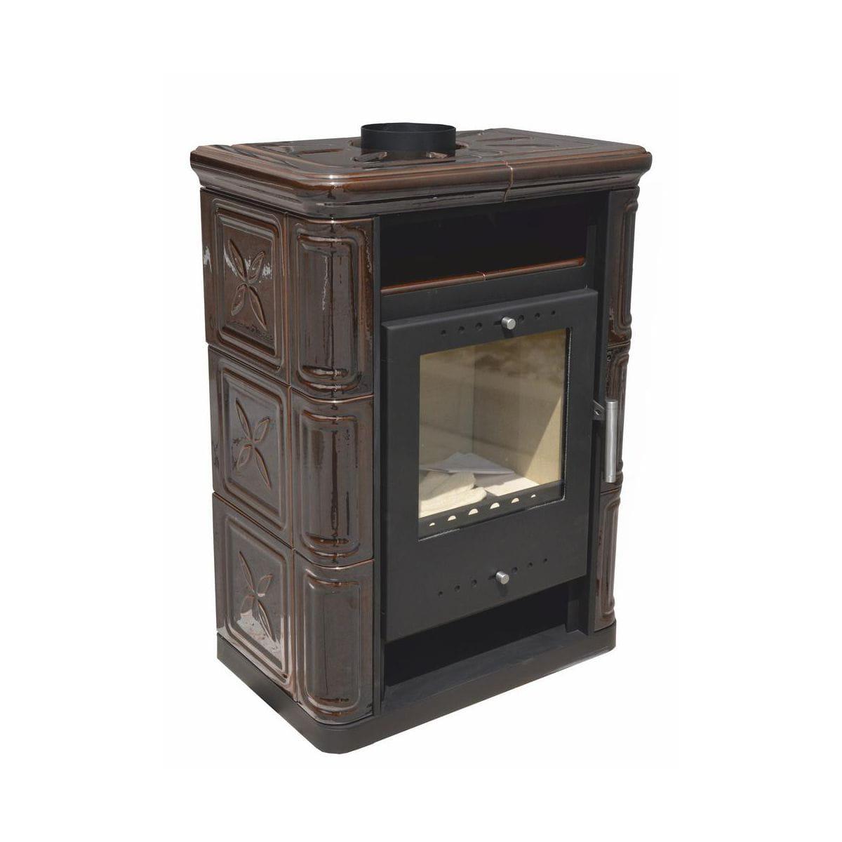 Кахельна піч Nordflam ARTA Brown, фото 1