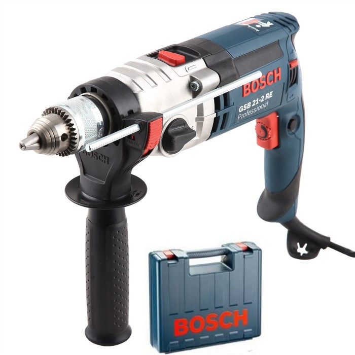 Дриль ударний 1100Вт GSB 21-2 RE (ШЗП), Bosch, фото 1