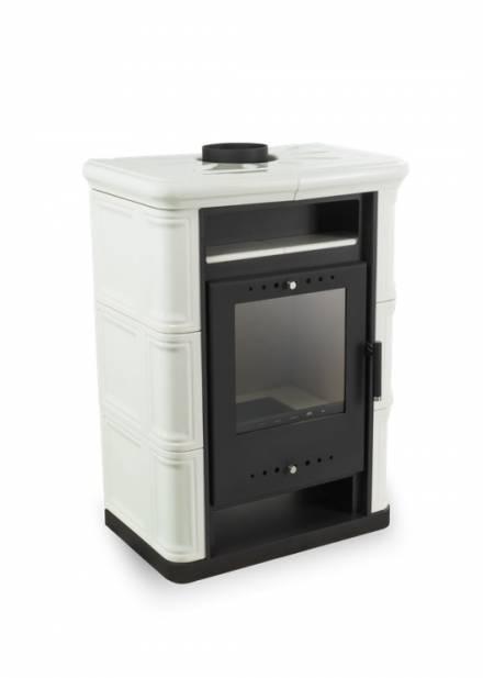 Кахельна піч Nordflam SENTRA White, фото 1