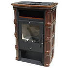 Кахельна піч Nordflam CORIA Brown, фото 4