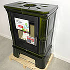 Кахельна піч Nordflam FROVI Green, фото 4