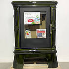 Кахельна піч Nordflam FROVI Green, фото 7