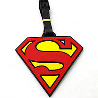 Бирка для багажа - знак Супермена