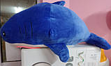 М'яка іграшка кіт в акулі кіт акула 55см дуже М'яка, фото 4