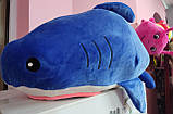М'яка іграшка кіт в акулі кіт акула 55см дуже М'яка, фото 3