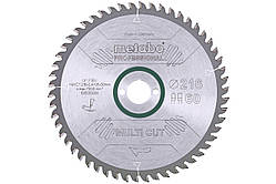 Пильний диск Metabo  "MULTI CUT - PROFESSIONAL", 216X30, Z60 FZ/TZ, 5°NEG. (628083000)