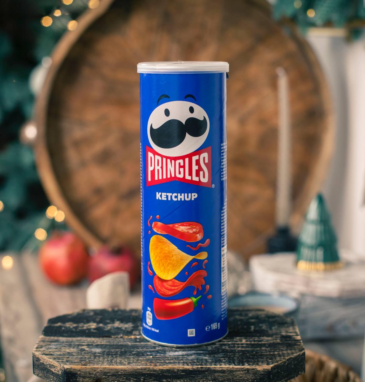 Чіпси Pringles Кетчуп 165гр. США