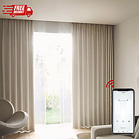 Розумний електрокарниз для штор 5 м. з ZigBee управлінням Tervix Pro Line ZigBee Curtain 454125