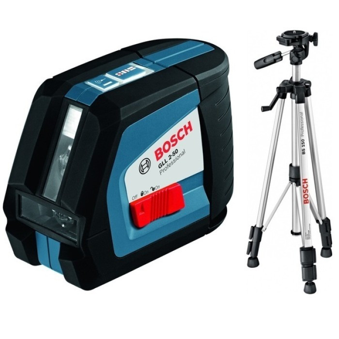 Нівелір лазерний GLL 2-50 + штатив BS 150, Bosch, фото 1