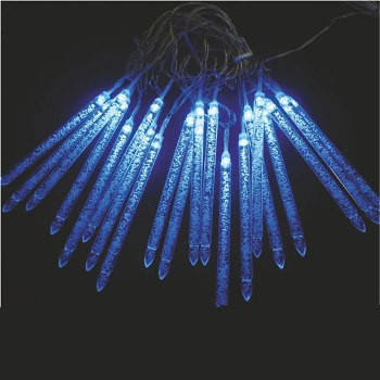 Світлодіодна гірлянда внутрішня Delux "Small icicle" 30LED 7.3 м син/проз IP20 Код.57268, фото 2