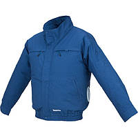 Аккумуляторная куртка с вентиляцией Makita DFJ304ZS (14.4-18 В, без АКБ, S)