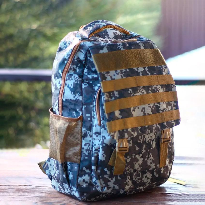 Камуфляжний тактичний рюкзак 40 л, фото 1