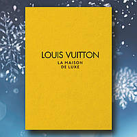 Мужской недатированный ежедневник Louis Vuitton А5, деловой блокнот желтая обложка стиль LV 208 страниц