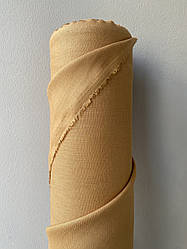 Рудувато-коричнева сорочково-платтєва натуральна лляна тканина, колір  353/915
