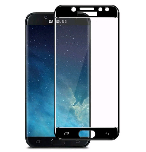 Захисне скло Samsung J400 Galaxy J4 (2018) Full Glue (0.3 мм, 3D) чорне