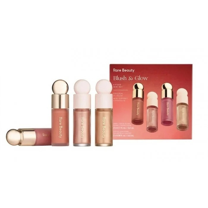 Набір для макіяжу Rare Beauty Blush & Glow 4-Piece mini set