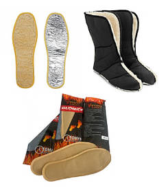 Вставки в чоботи, устілки, шкарпетки 