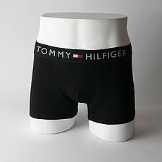 Подарунковий набір чоловічих трусів Tommy Hilfiger у фірмовому пакованні 3 штуки бавовна, фото 2