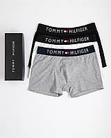 Подарочный набор мужских трусов Tommy Hilfiger в фирменной упаковке 3 штуки хлопок