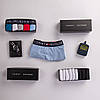 Подарунковий набір чоловічих трусів Tommy Hilfiger у фірмовому пакованні 3 штуки бавовна, фото 5