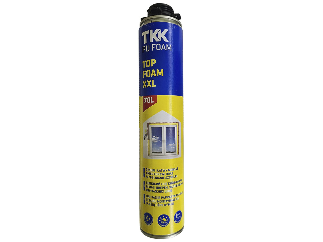 Піна монтажна професійна ТКК XXL (літня) (65л)