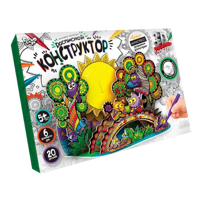 Розписний конструктор 3D Danko Toys, фото 1