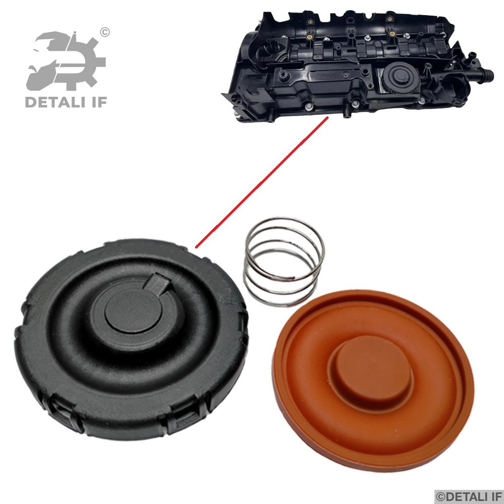 Клапан клапанної кришки X5 F85 Bmw n47 11128589941 11127588412 111276254770 11127810584, фото 1