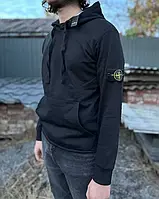 Черный худой человек Stone Island + Ориг патч и бирки