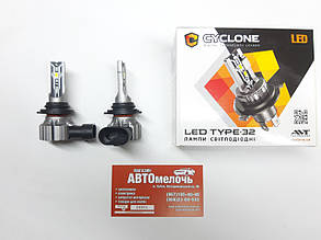 Лампа LED Type32 радіатор HB4 12V 6000K к-т Cyclone