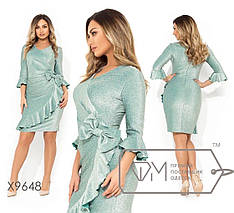 Люрексова сукня на запах, фото 4