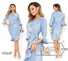 Люрексова сукня на запах, фото 5