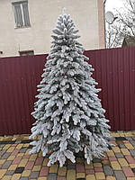 Новогодняя искусственная литая елка 2,1 м "Ковалевская" заснеженная видеообзор