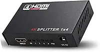 СТОК Видео сплиттер Ewell Splitter на 4 HDMI монитора