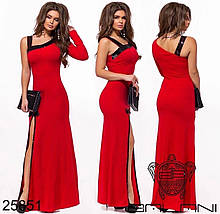 Довга сукня розріз по стегну норма, фото 3