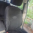 Чохли Ford Transit 2006-2013 (1+2) / автомобільні чохли на Форд Транзіт "Nika Lux", фото 4