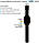 Smart Watch AmiGo GO005 4G WIFI Thermometer Black, фото 5
